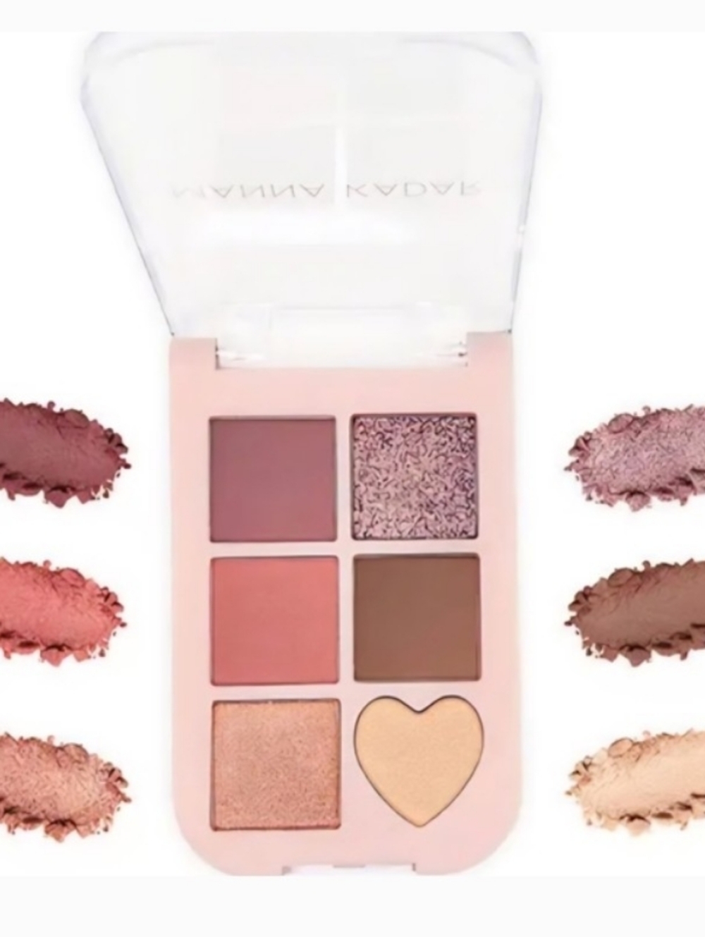Manna Kadar Pink Mirage Eyeshadow Compact - Pale Pink